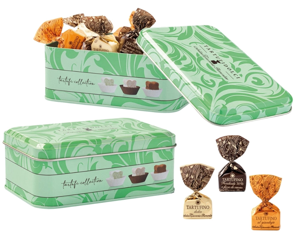 Lata Decorativa de Antica Torroneria Tartufini