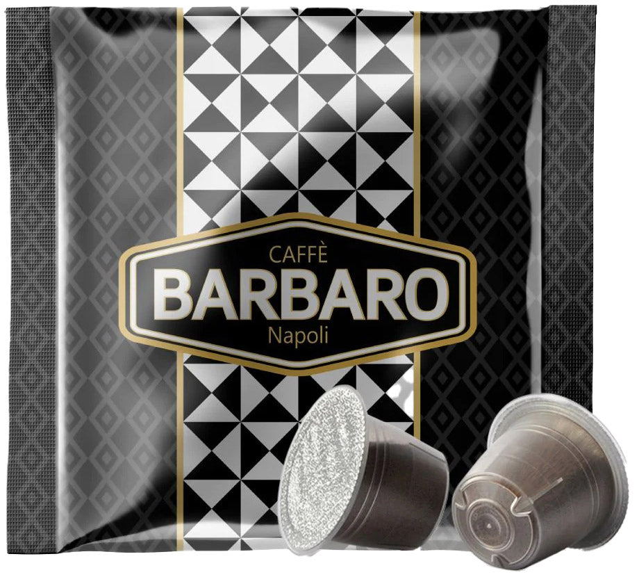 Caffè Barbaro Nero Cápsulas Compatibles con Nespresso®*