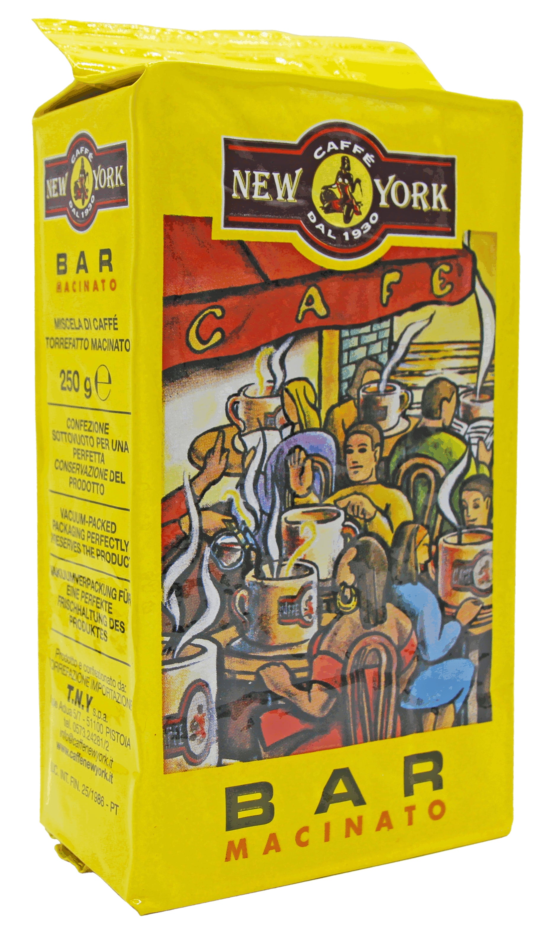 Caffé New York EXTRA Bar | Café Espresso Molido para Portafiltro