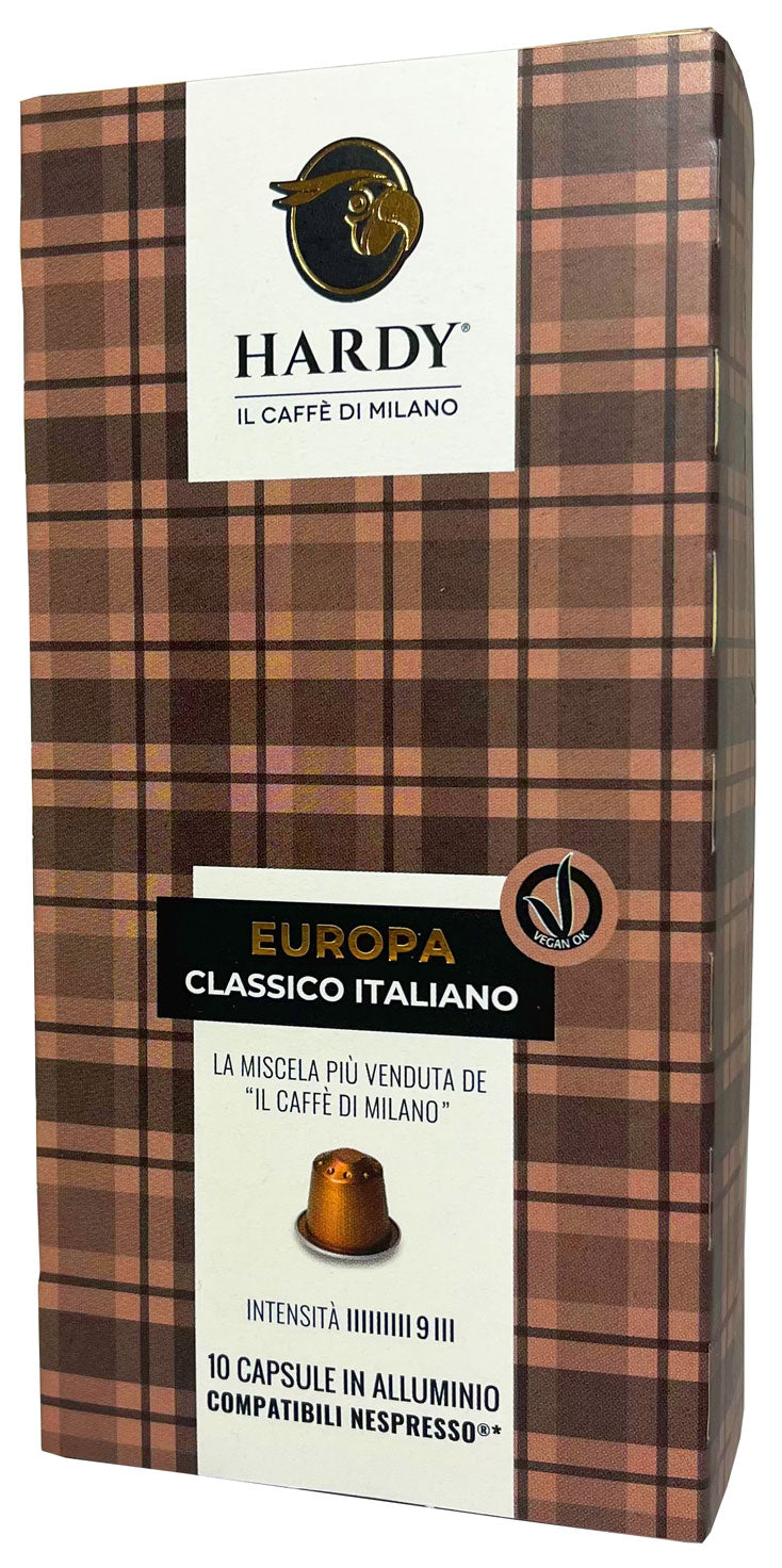 HARDY Europa| cápsulas compatibles con Nespresso® *