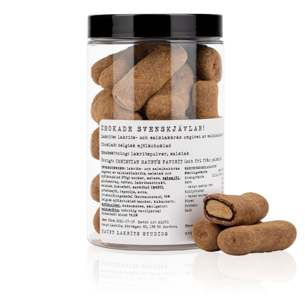 Haupt Svenskjävlar Regaliz con Chocolate