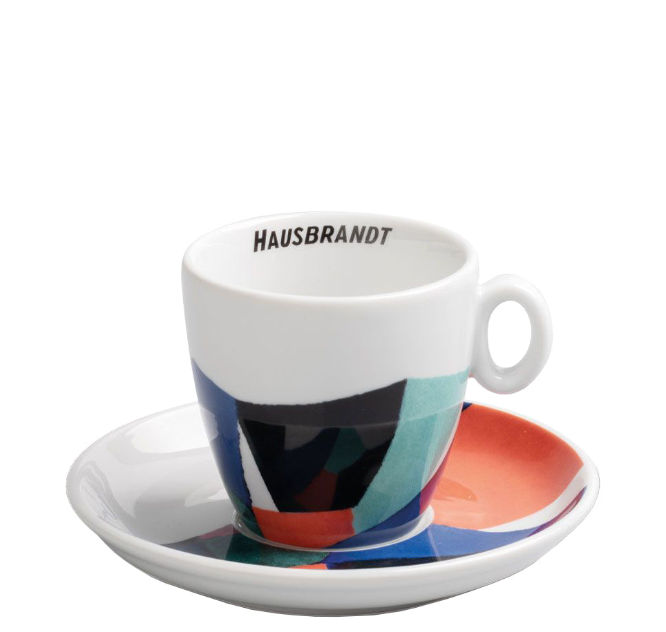 Taza Espresso Hausbrandt - Coffee Art by Martino Zanetti