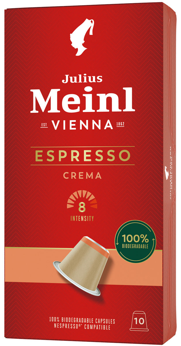 Meinl Crema -cápsulas compatibles con Nespresso® *