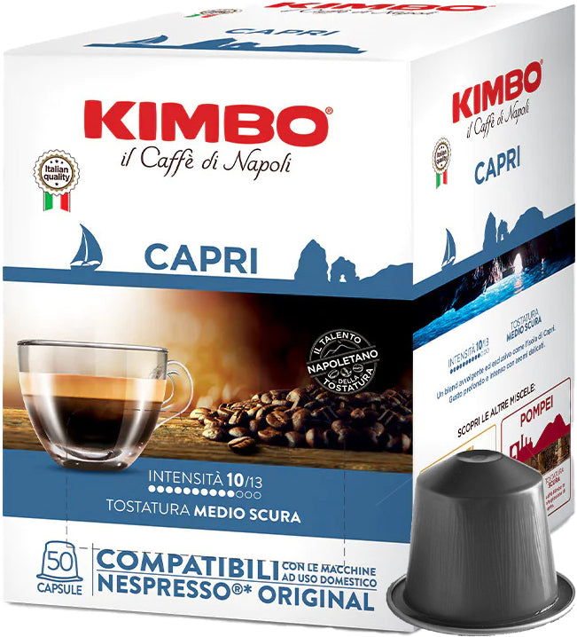 Kimbo Capri Cápsulas compatibles con Nespresso®*