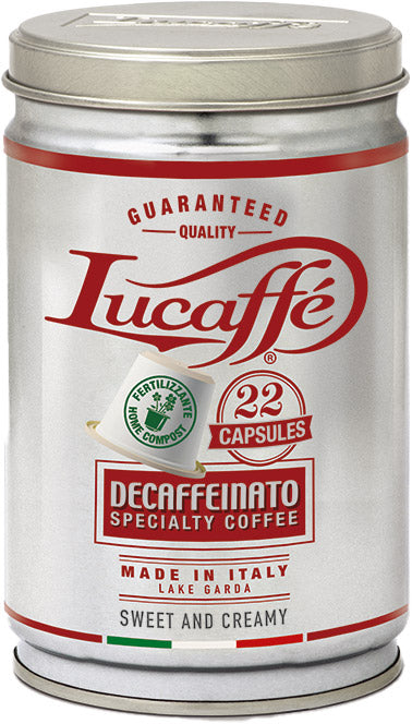 Lucaffè Decaffeinato Specialty Coffee Cápsulas compatibles Nespresso®