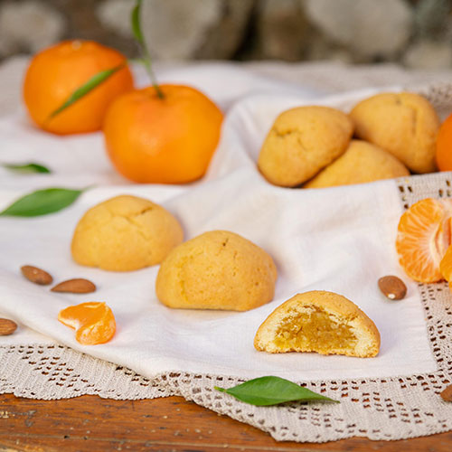 Tumminello Dolcini Ripieni al Mandarino, Galletas con mandarina