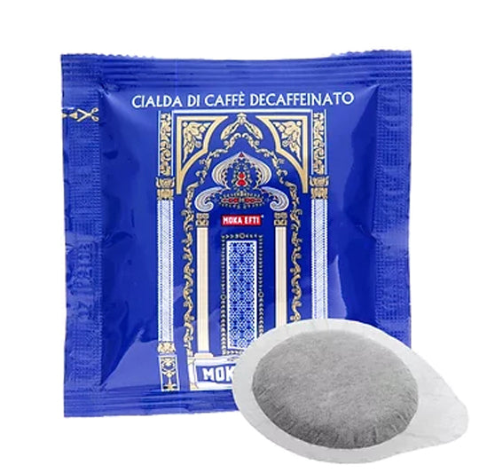 Cápsulas ESE Moka Efti Descafeinado 