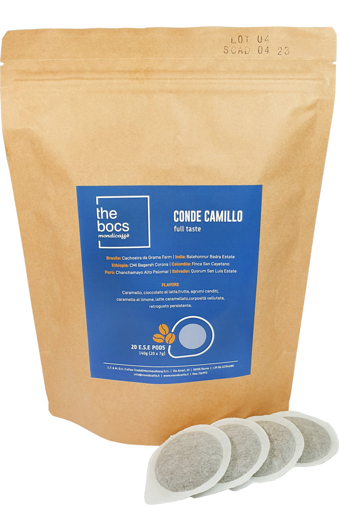 Mondicaffè Las compresas Bocs ESE sin embalaje
