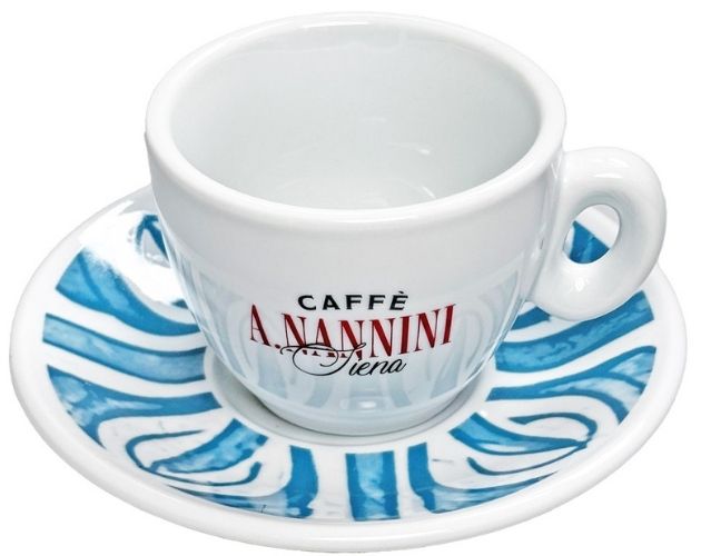 Nannini Cappuccinotasse Blau