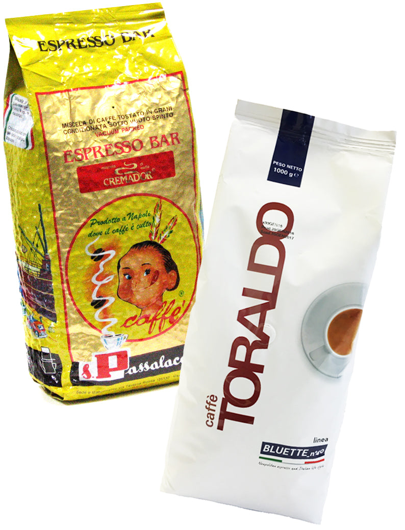 Set de degustación Napoli - café espresso del sur de Italia