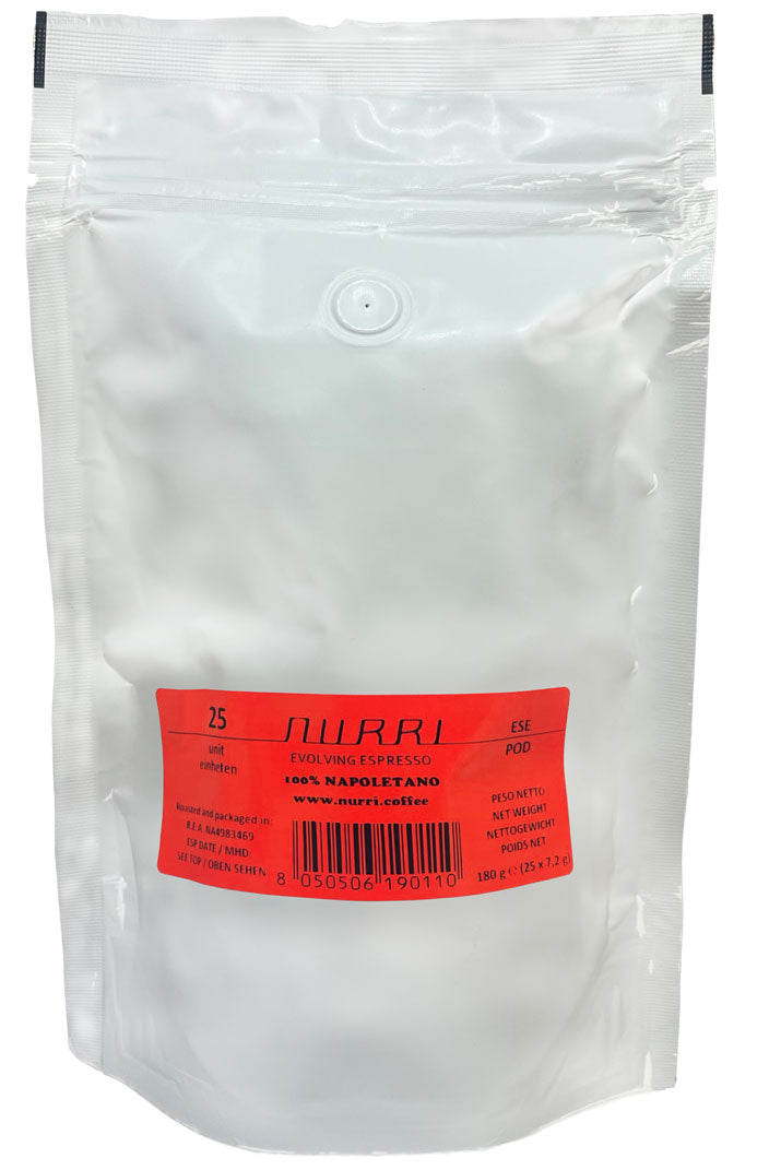 Compresas Nurri 100% Napoletano ESE sin embalaje