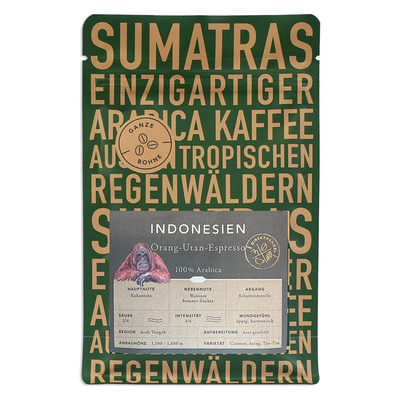 Speicherstadt Kaffee Orangután Espresso