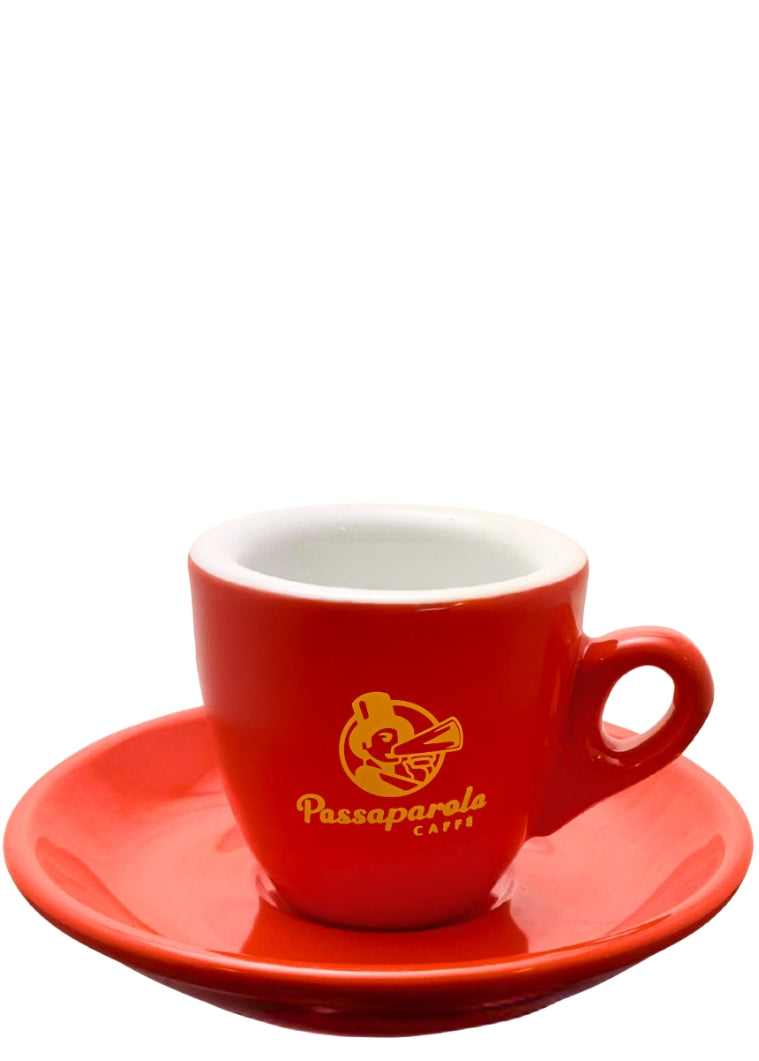 Passaparola Espresso Tasse dickwandig - Special Edition Red