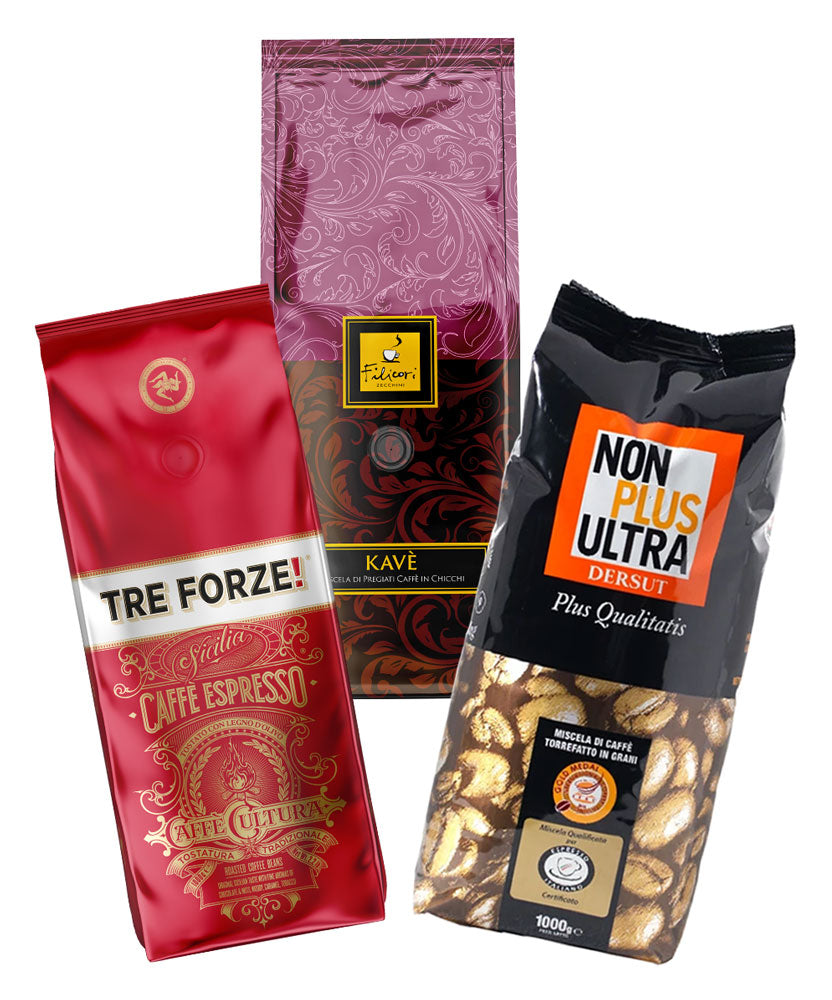 Set de Prueba DELUXE - 3 x 1000g en Grano