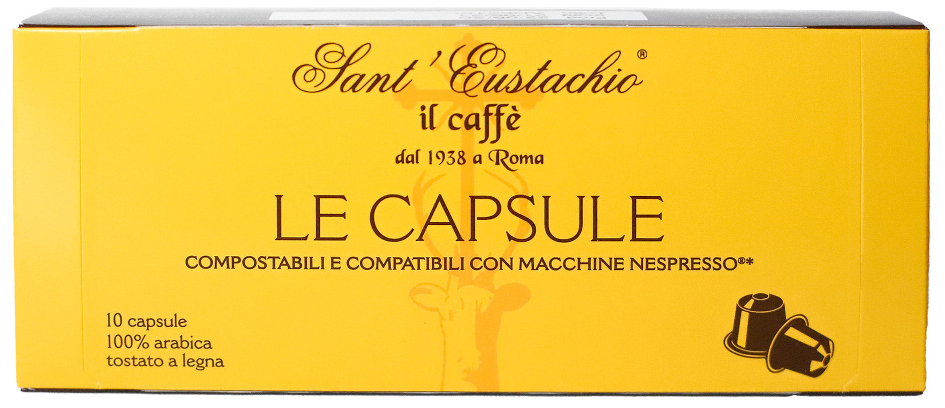Cápsulas compatibles con Sant'Eustachio Nespresso®*