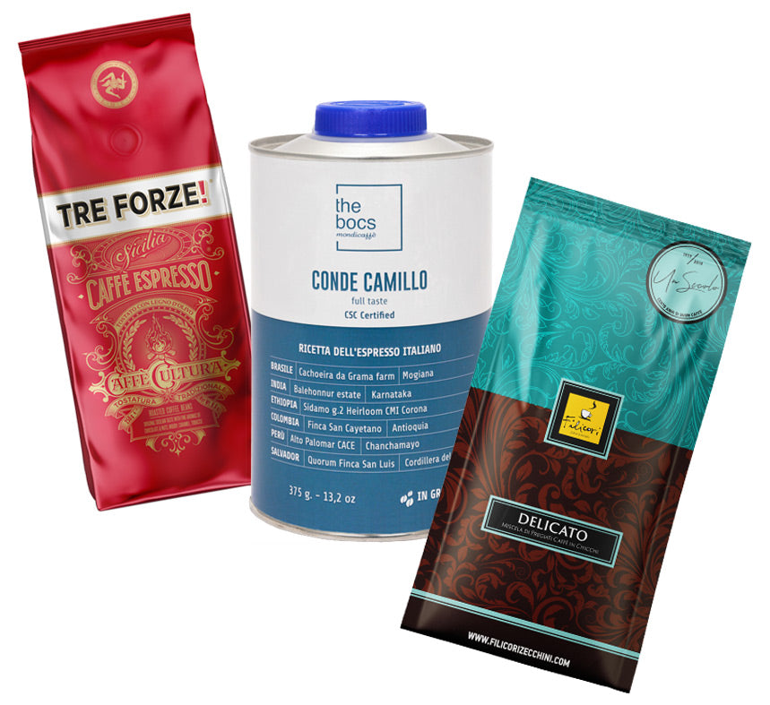 Set de degustación - Granos de Espresso de primera calidad