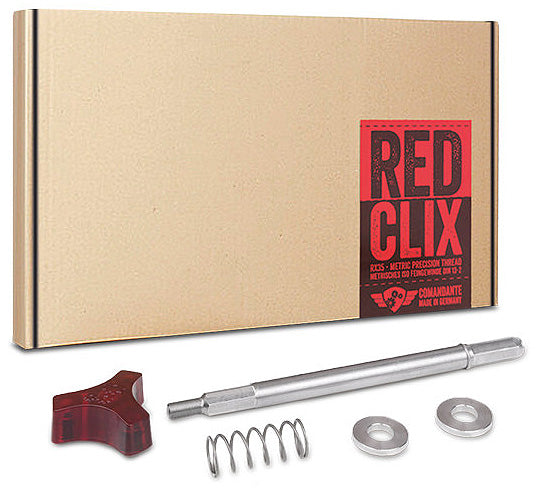 Kit de precisión Red Clix RX35 para molino manual - Comandante C40