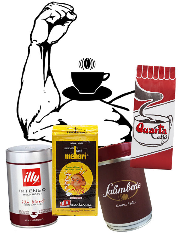 Set de Café Espresso Molido – Intenso y Fuerte