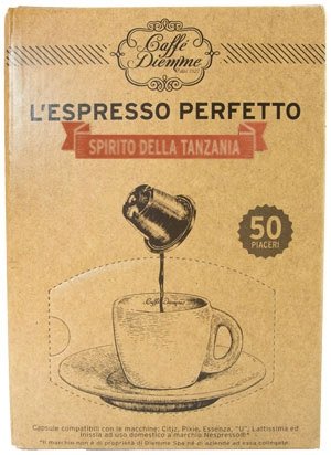 Diemme Spirito della Tanzania -cápsulas compatibles con Nespresso® *
