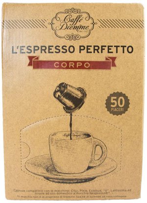 Diemme CORPO -cápsulas compatibles con Nespresso® *