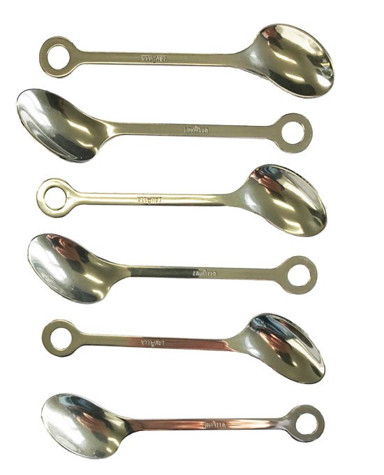 Lavazza – Cucharas para Café Espresso, Set de 6 pzas.