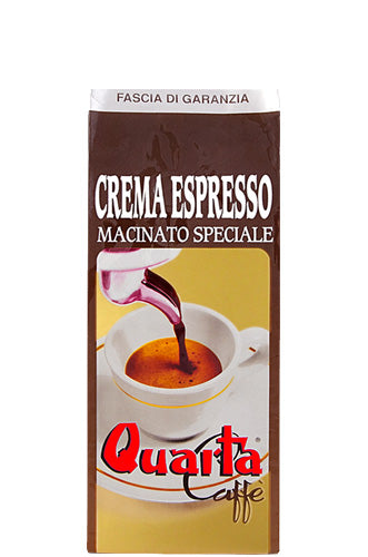 Molienda portafiltro Quarta Caffè Espresso Crema