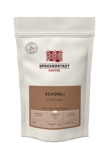 Speicherstadt Café Schümli Caffè Creme