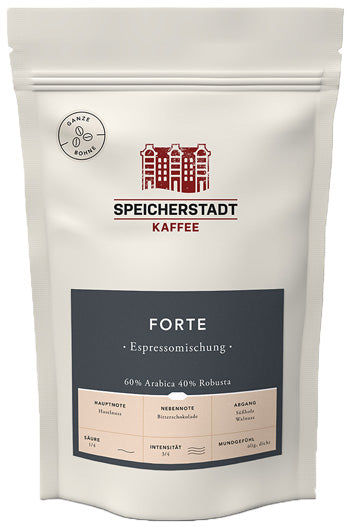 Speicherstadt Kaffee Espresso Forte