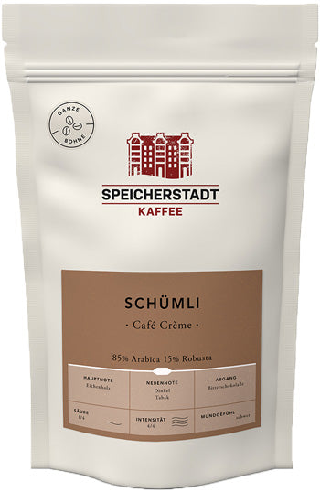 Speicherstadt Café Schümli Caffè Creme