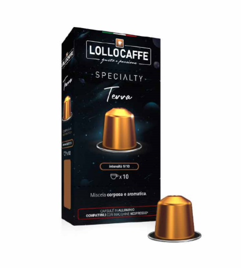 Lollo Caffè Terra Cápsulas compatibles Nespresso®